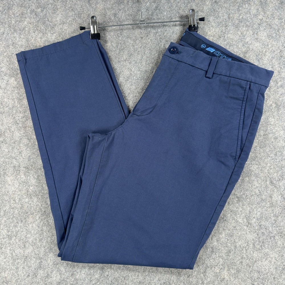 Vineyard Vines On-The-Go OTG Pants Mens 34x29 (Tag 34x30) Blue Stretch Chino